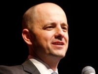 SALT LAKE CITY, UT - NOVEMBER 08: U.S. Independent presidential candidate Evan McMullin speak to supporters at an election night party on November 8, 2016 in Salt Lake City, Utah. Republican candidate Donald Trump was declared the winner in Utah late in the evening. (Photo by George Frey/Getty Images)