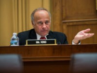 WASHINGTON, DC - OCTOBER 26: Rep. Steve King (R-IA) questions witnesses during a House Judiciary Committee hearing concerning the oversight of the U.S. refugee admissions program, on Capitol Hill, October 26, 2017 in Washington, DC. The Trump administration is expected to set the fiscal year 2018 refugee ceiling at 45,000, down from the previous ceiling at 50,000. It would be the lowest refugee ceiling since Congress passed the Refugee Act of 1980. (Photo by Drew Angerer/Getty Images)