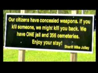 Sheriff Jolley's Sign