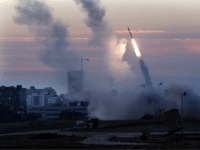 The Iron Dome defense system fires to interecpt incoming missiles from Gaza in the port town of Ashdod, Thursday, Nov. 15, 2012. Israel’s prime minister Benjamin Netanyahu said Thursday that the army is prepared for a “significant widening” of its operation in the Gaza Strip. (AP Photo /Tsafrir Abayov)